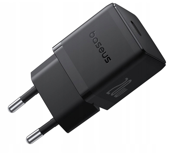 Baseus Ładowarka sieciowa Palm 20W USB-C - czarna - 1502172 - zdjęcie 2